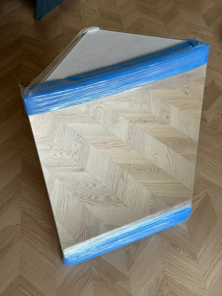 Spiegelhoekkastje, apothekerskastje, Huis en Inrichting, Nieuw, Ophalen of Verzenden, Minder dan 100 cm, Rechthoekig