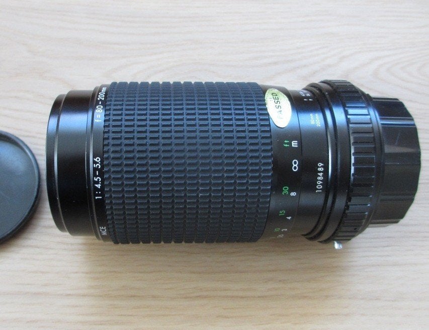 Zoomlens telelens Revuenon 80-200, Audio, Tv en Foto, Fotografie | Lenzen en Objectieven, Ophalen of Verzenden, Overige merken