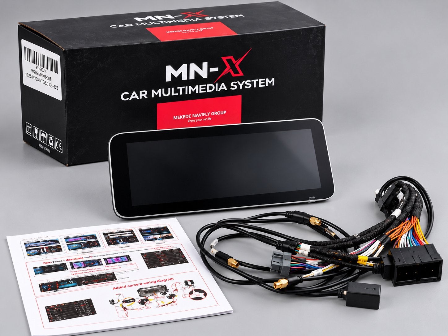 MN-X Car Multimedia System 10.25 W205 NTG5.0, Ophalen of Verzenden, Nieuw