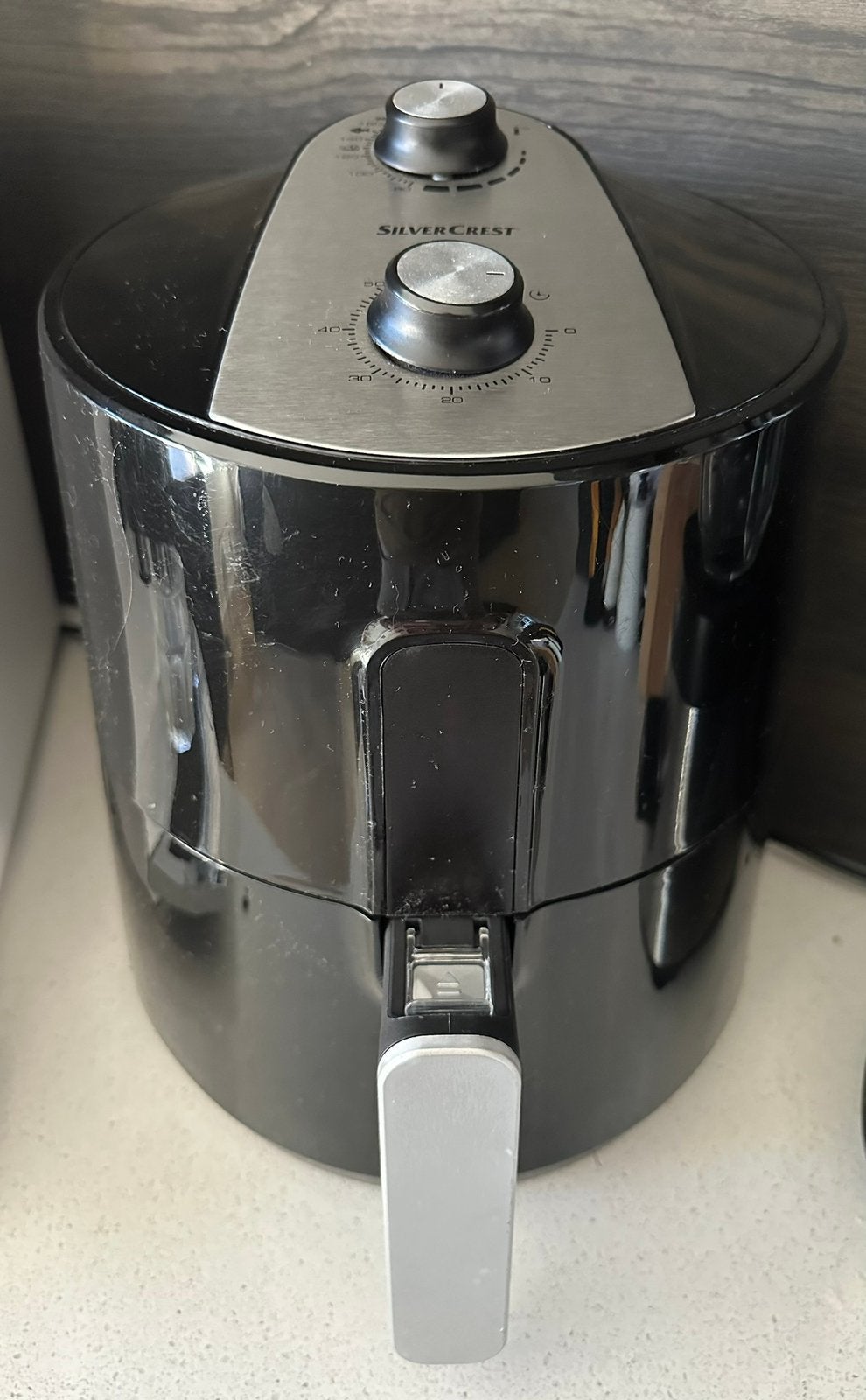 Silvercrest Airfryer SHF 1500 B1 - Goed onderhouden - ZGAN, Witgoed en Apparatuur, Airfryers, Ophalen, Zo goed als nieuw, Airfryer