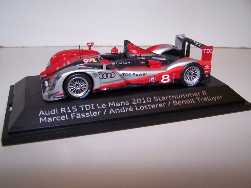 Audi R15 TDI Le Mans Startnummer 8, Overige merken, Auto, Nieuw, Ophalen of Verzenden