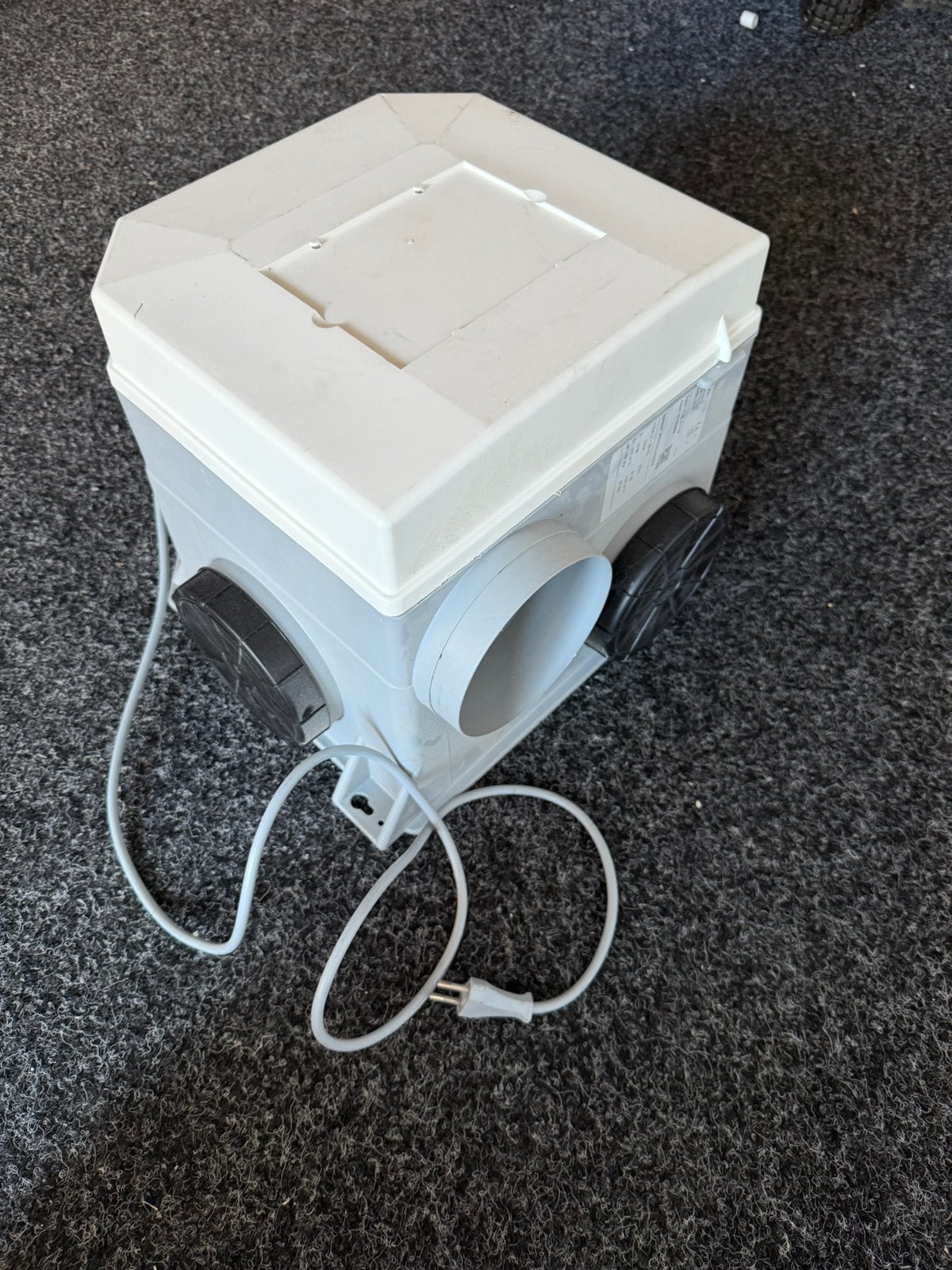 Itho mechanische ventilatie met euro stekker mv box mv-box, Doe-het-zelf en Verbouw, Ventilatie en Afzuiging, Verzenden, Zo goed als nieuw