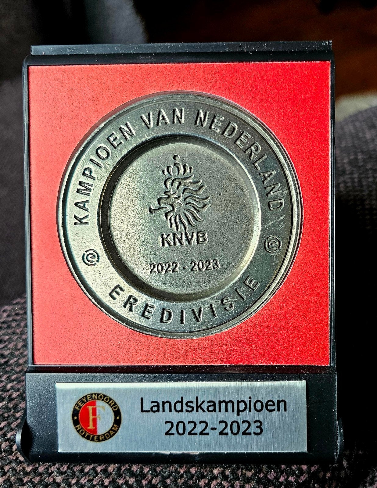Feyenoord Landskampioen 2022-2023 Schaal, Ophalen of Verzenden