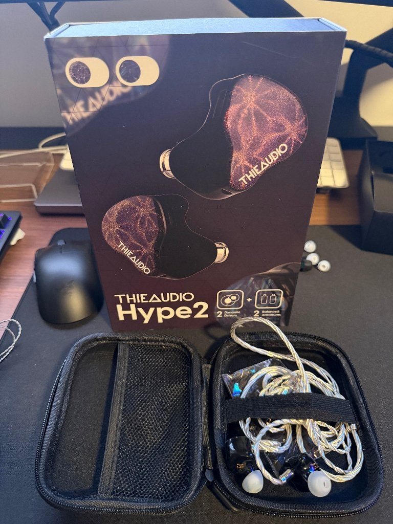 Thieaudio Hype 2 IEM, Audio, Tv en Foto, Overige merken, Ophalen of Verzenden, Zo goed als nieuw, Verstelbaar