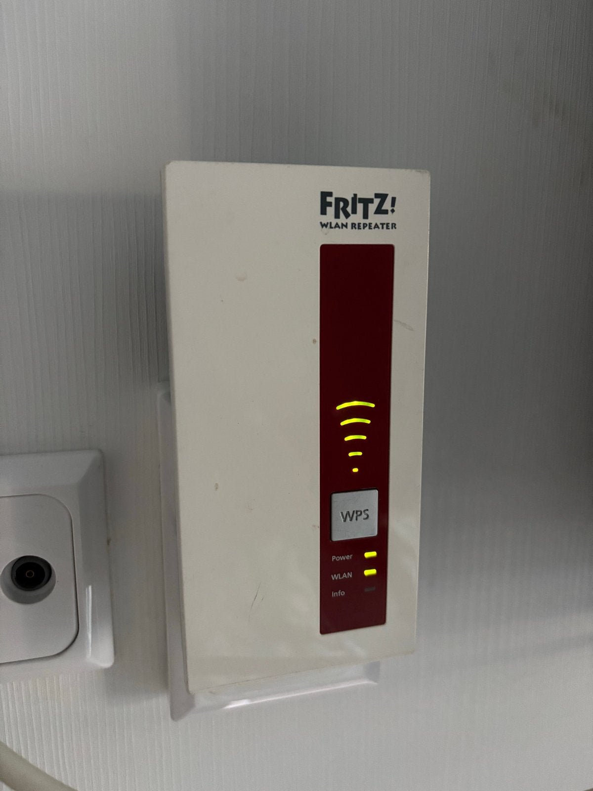 FRITZ!WLAN Repeater 1160 - Wifi versterker, Computers en Software, Ophalen of Verzenden, Zo goed als nieuw