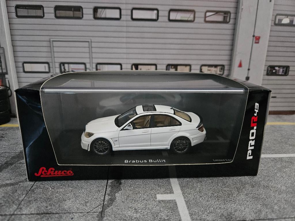 Schuco Mercedes C63 Brabus Bullit AMG 2010 1/43 in ovp, Ophalen of Verzenden, Zo goed als nieuw, Auto, Schuco