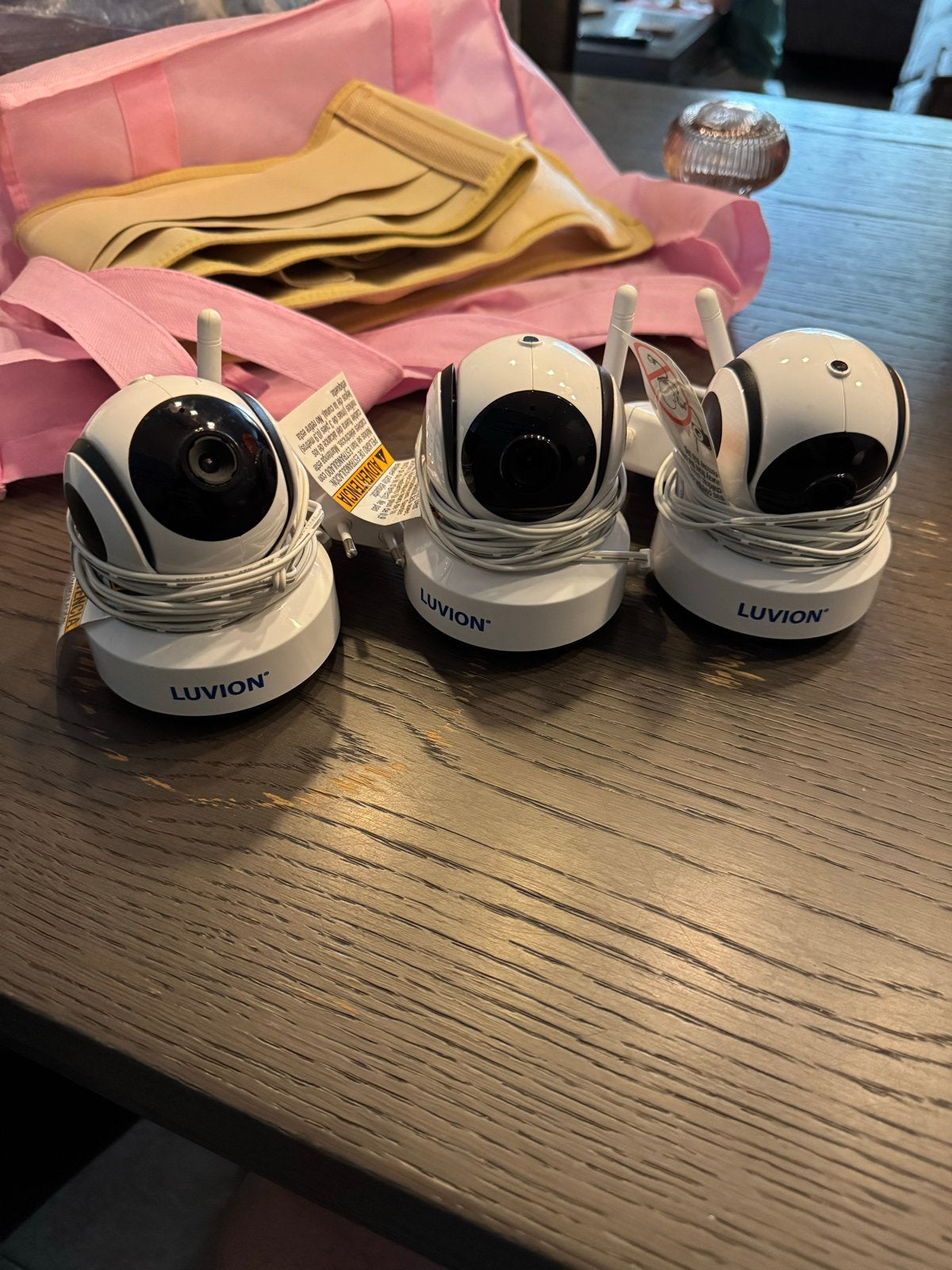 Luvion essential babyfoon camera's (3 stuks), Ophalen, Zo goed als nieuw, 250 meter of meer, Camera