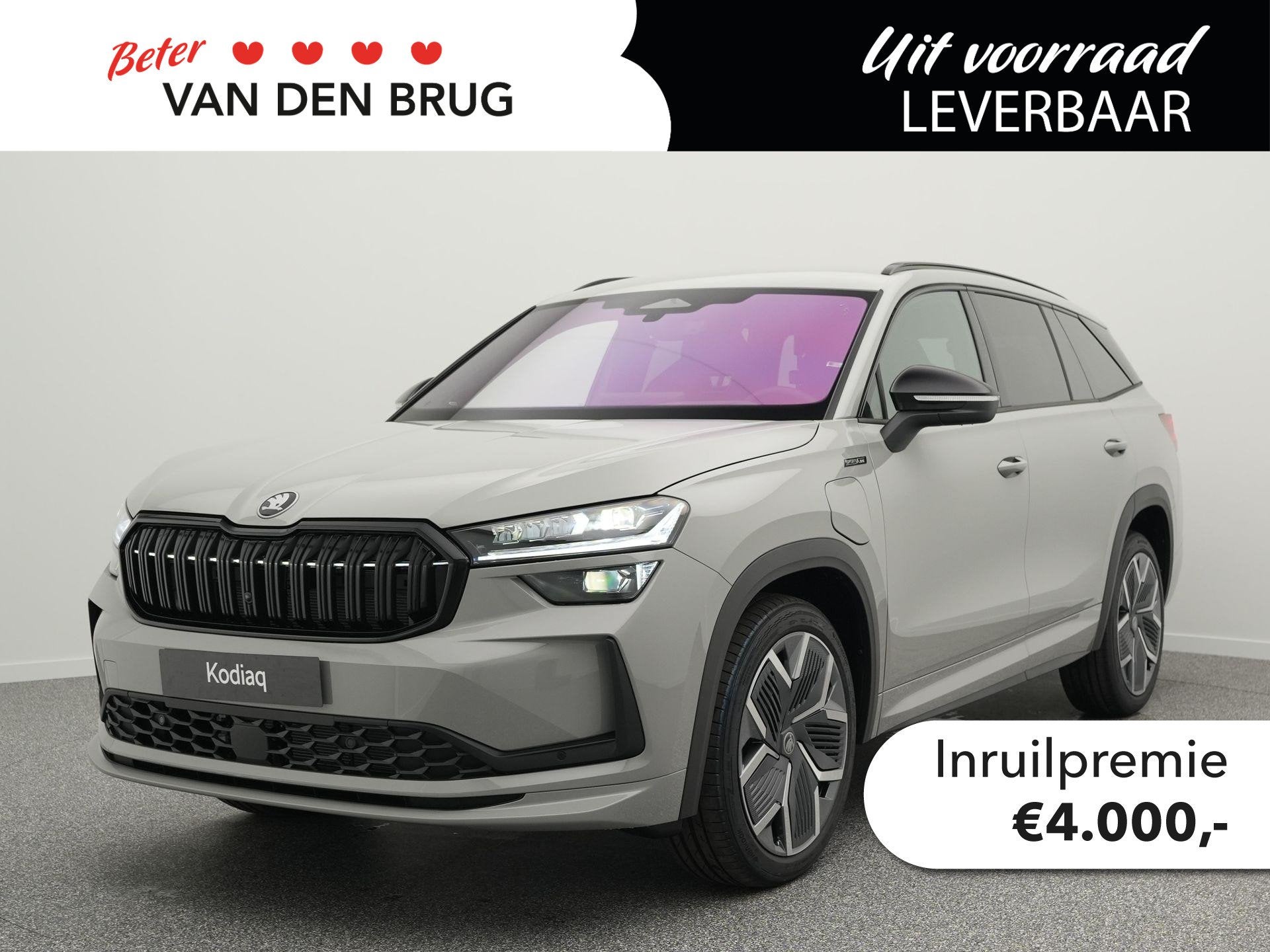 Skoda Kodiaq Sportline Business 1.5 TSI PHEV | Trekhaak | He, Auto's, Skoda, 1498 cc, 4 cilinders, 26 kWh, Plug-in hybride