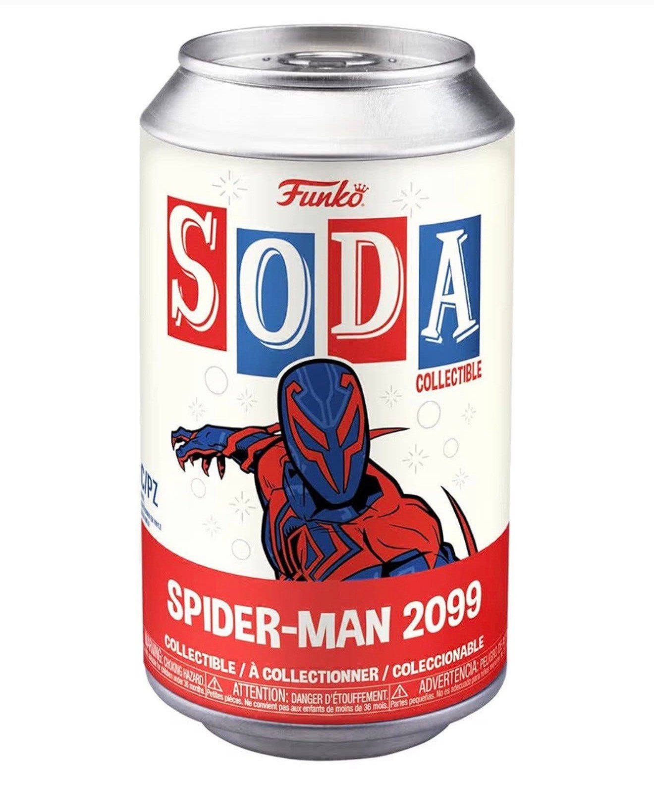 Funko Vinyl Soda Spider-Man Across the Spider-Verse 2099, P, P, P, Nieuw