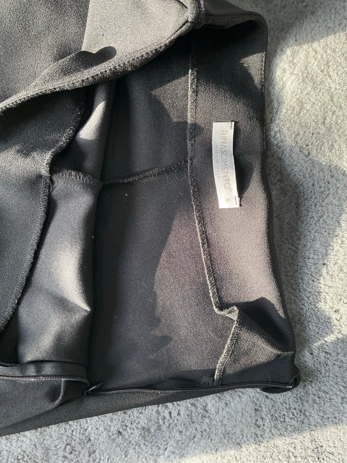 Rinascimento zwarte flared broek maat s, Zwart, Ophalen of Verzenden, Zo goed als nieuw, Maat 36 (S)