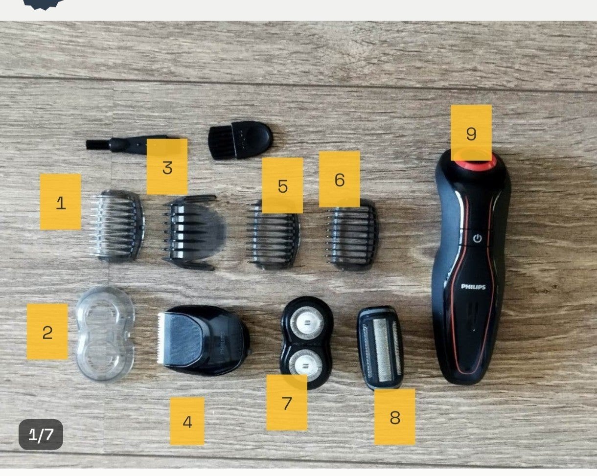 Accessories for Philips Click & Style shaver YS534/17 series, Witgoed en Apparatuur, Ophalen, Gebruikt, Scheren en Epileren
