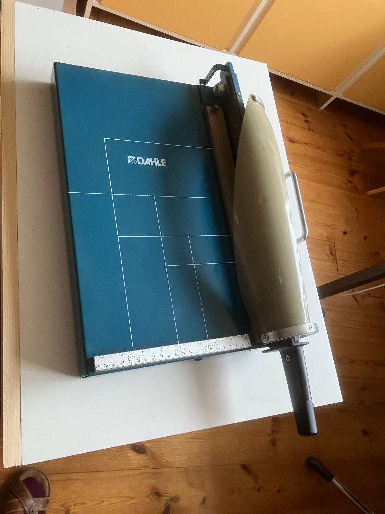 snijmachine voor  papier, Diversen, Papierwaren, Gebruikt, Ophalen