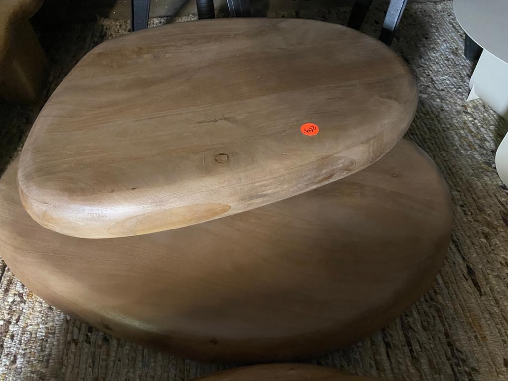 Salontafel kabo organisch draaibaar in 3 kleuren op voorraad, Ophalen, Nieuw, Overige vormen, Minder dan 50 cm
