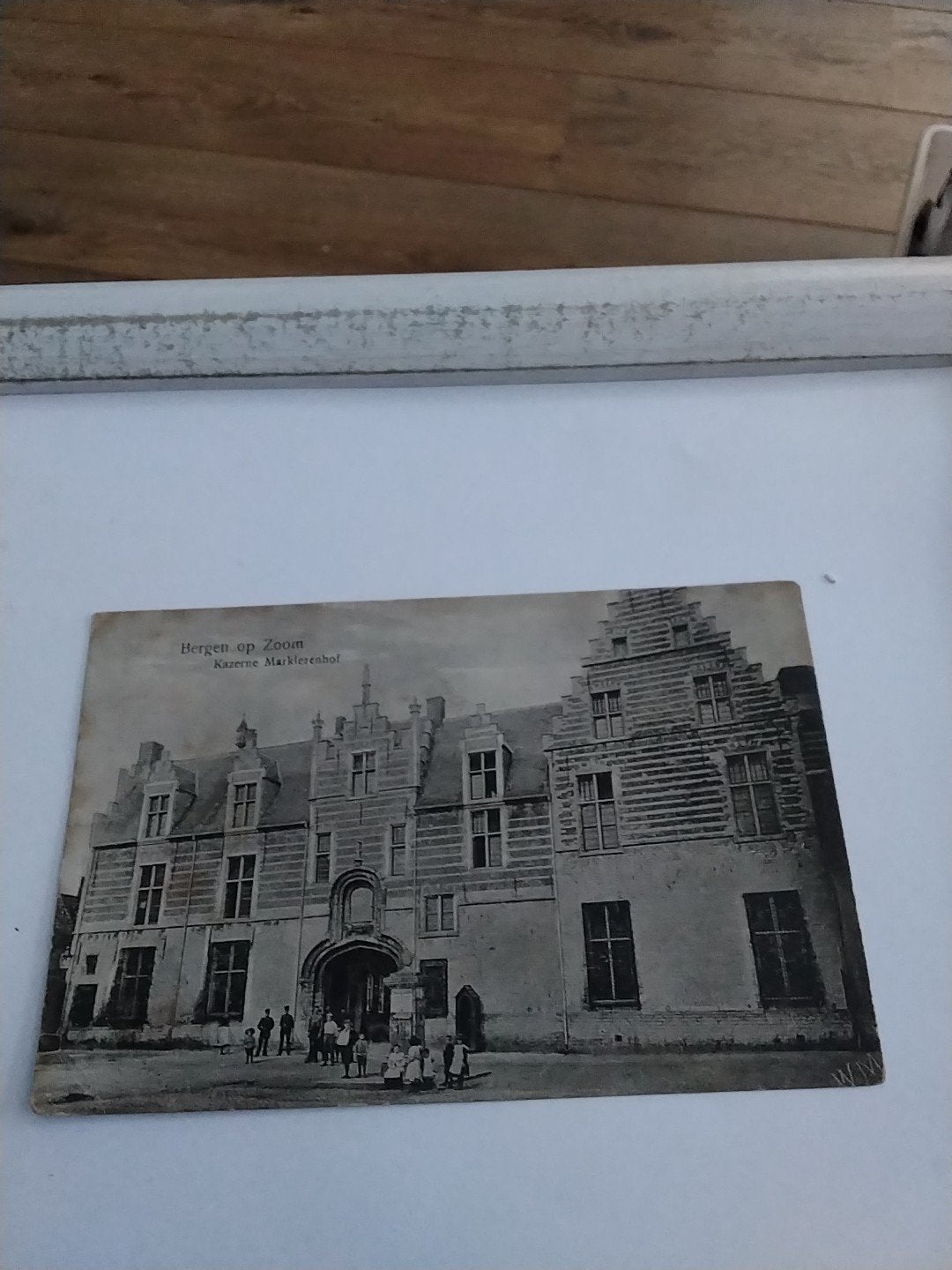 Oude kaart Bergen op Zoom Kazerne Markiezenhof. 1922, Ophalen of Verzenden, 1920 tot 1940, Noord-Brabant