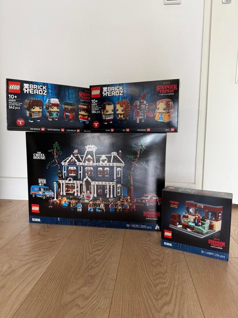 LEGO Stranger Things set #11370, #40801, #40879 #40891, Kinderen en Baby's, Speelgoed | Duplo en Lego, Overige thema's, Lego, Nieuw