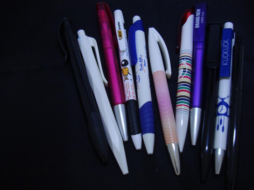 reclame pennen, Verzamelen, Ophalen of Verzenden, Zo goed als nieuw, Balpen, Toppoint of Bic