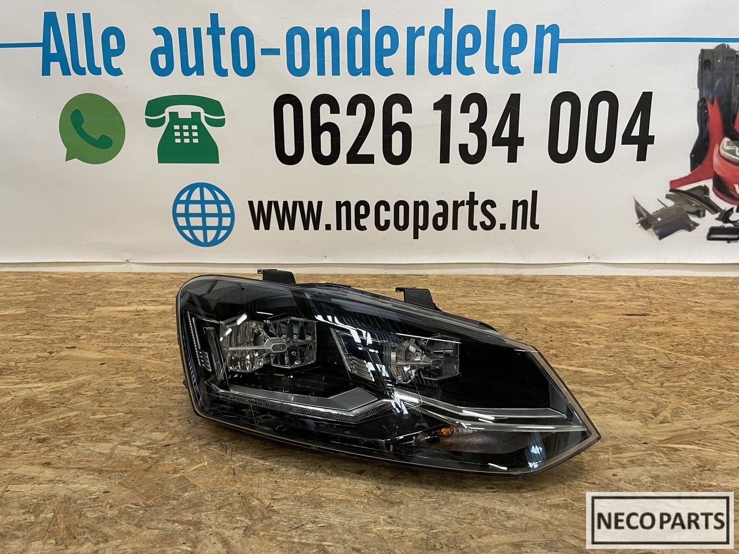 VW POLO 6C VOL LED KOPLAMP RECHTS 6C1941036 ORIGINEEL, Auto-onderdelen, Verlichting