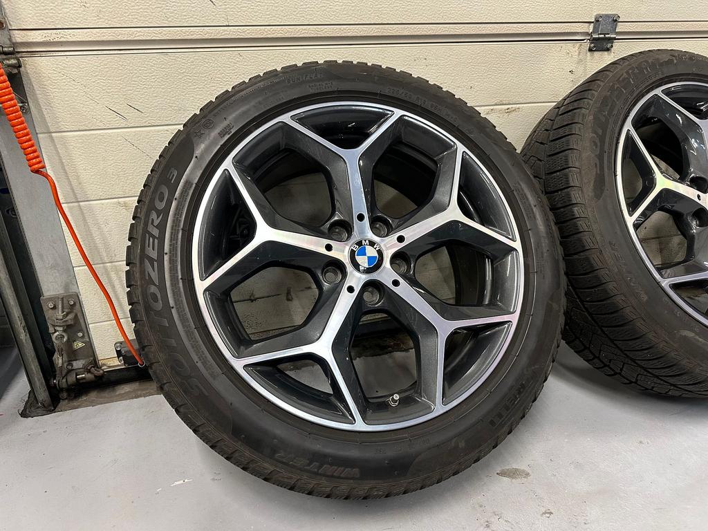 18inch Originele BMW Style 569 Velgen A-Merk Winterbanden 5x, Auto-onderdelen, Banden en Velgen, 18 inch, Gebruikt, -, -