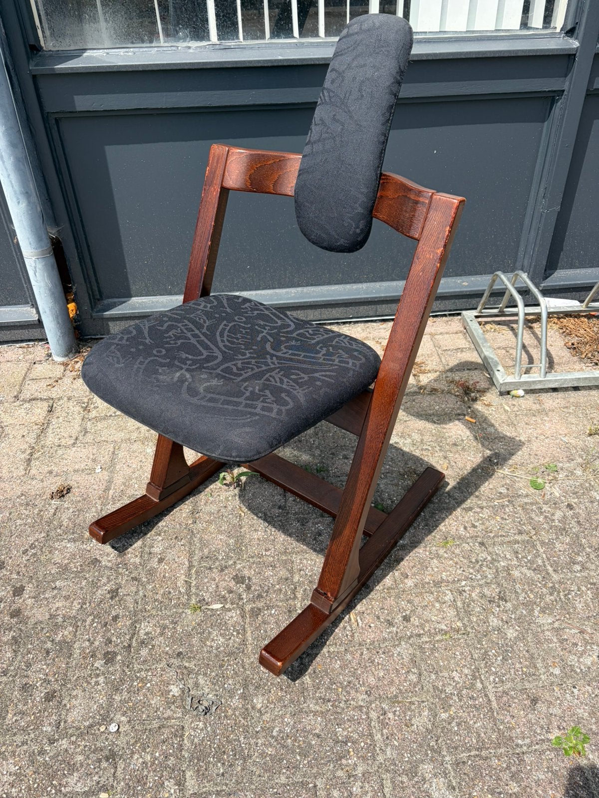 Stokke Varier Pendulum ergonomische stoel, Huis en Inrichting, Stoelen, Ophalen, Zo goed als nieuw, Blauw, Eén