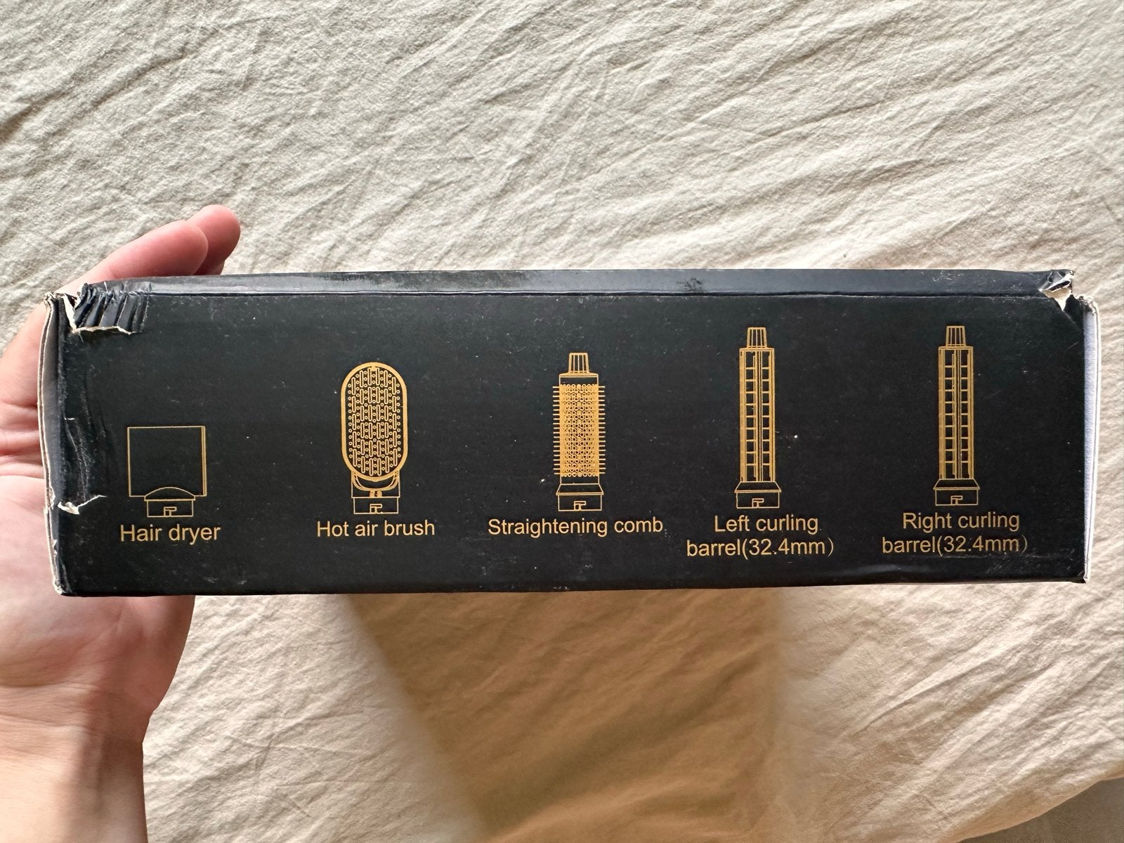 5-in-1 Warme Lucht Styler Set - Föhn, Krul- & Stijltang, Ophalen of Verzenden, Nieuw, Overige typen