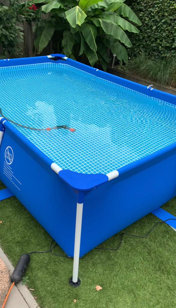 Intex Zwembad compleet met accessoires (3m x 2m x 0,75m), Tuin en Terras, Ophalen, Gebruikt, Opzetzwembad, 200 tot 400 cm