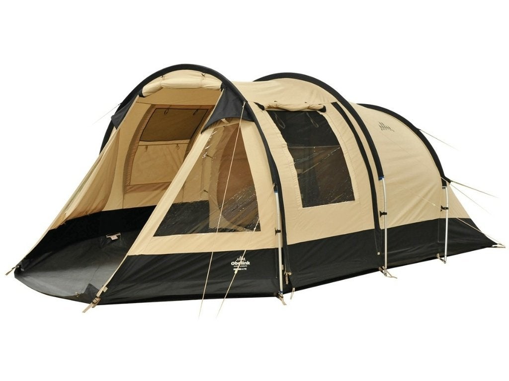 Obelink Optima 4 persoons technisch katoen, Caravans en Kamperen, Ophalen, Gebruikt, Tot en met 4