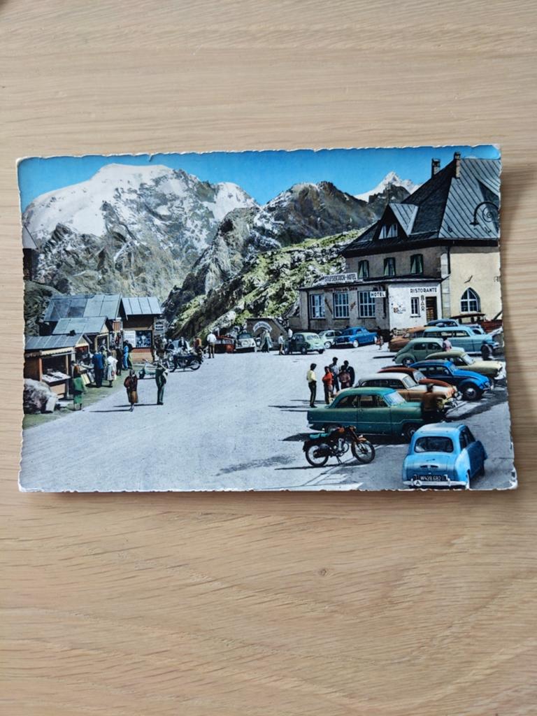 Goggomobil dwergauto Italië, Verzamelen, Ansichtkaarten | Themakaarten, Ophalen of Verzenden, 1940 tot 1960, Gelopen, Voertuig