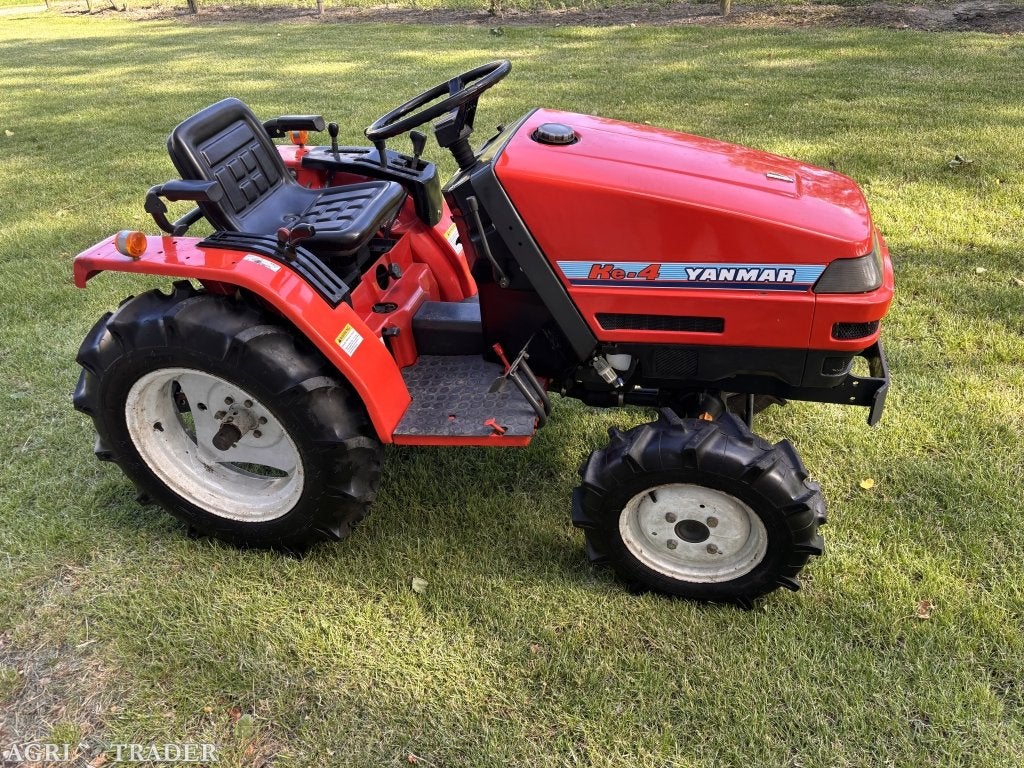 Yanmar KE-4 minitractor met 4wd - 17 pk - incl. beurt, Yanmar, -, -, Voertuig of Aanhanger