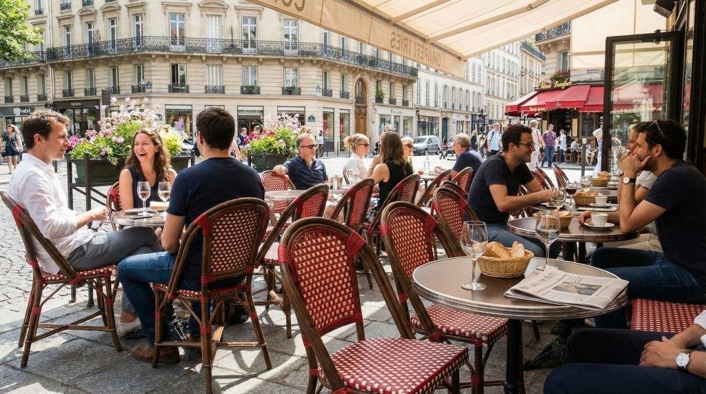 Franse bistro terras stoel, Wicker parijs terrasstoeen  943, Ophalen of Verzenden, Nieuw
