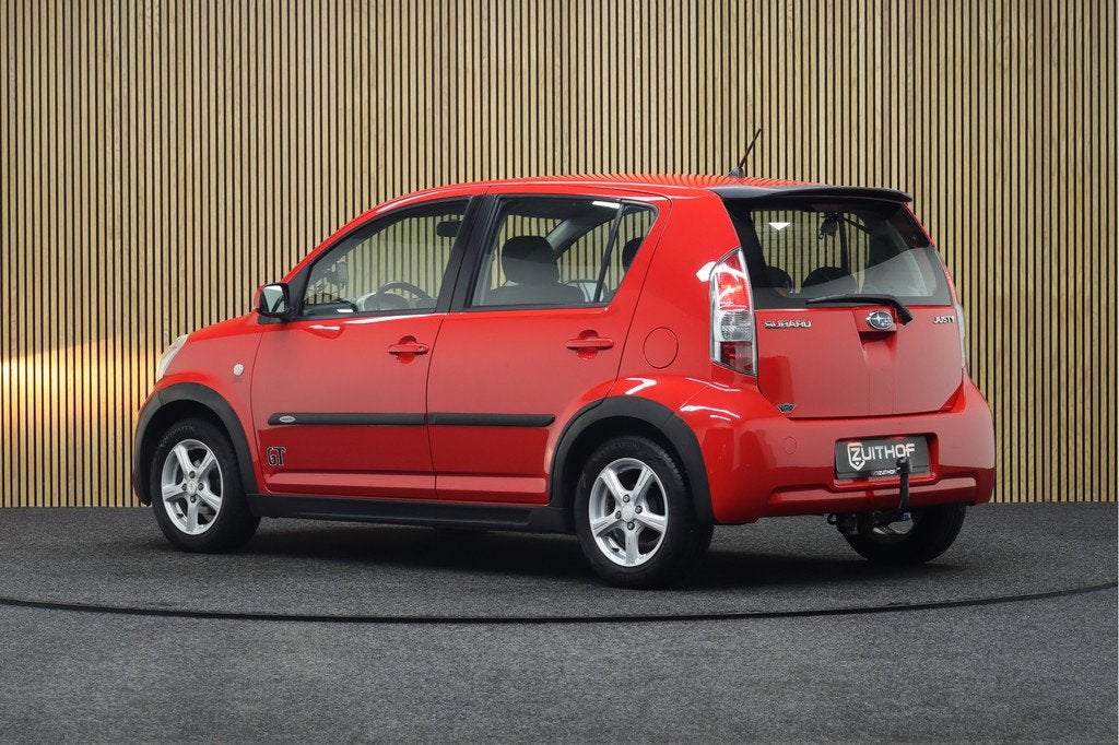 Subaru Justy 1.0 GT | Afneembare Trekhaak | Airco | LM Velge, Auto's, Justy, Stof, Gebruikt, Origineel Nederlands