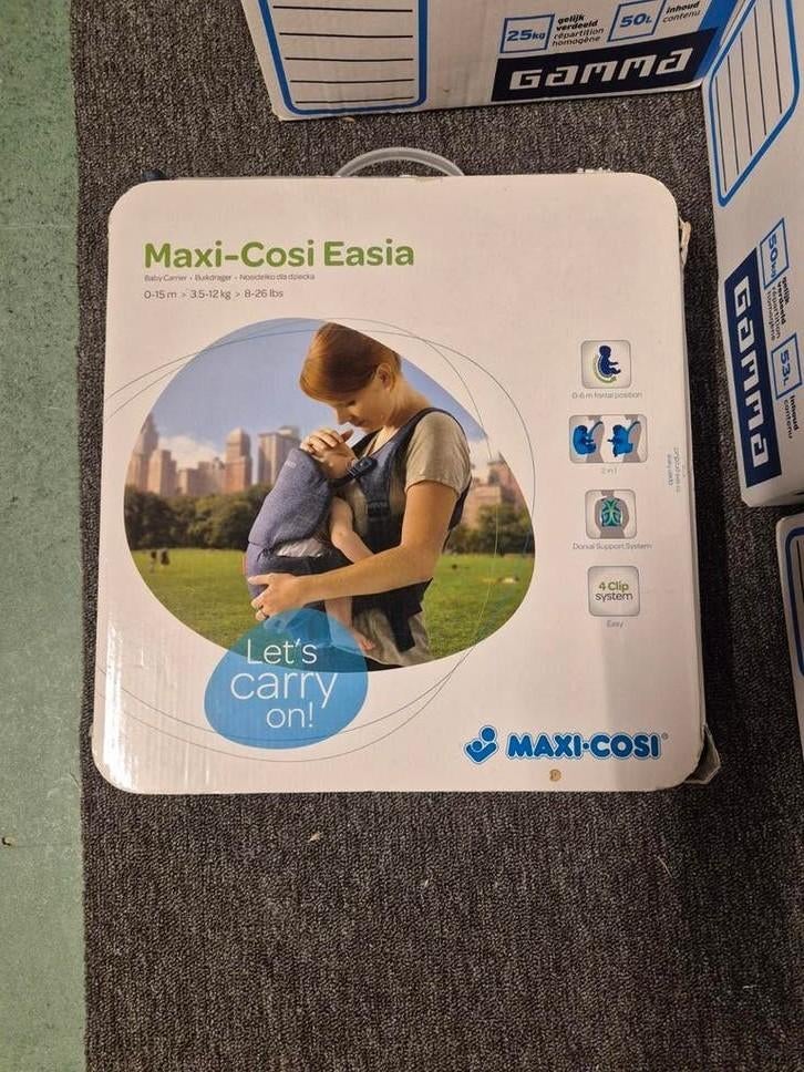 Maxi Cosi Easia Buikdrager - Comfortabel en Veilig, Kinderen en Baby's, Babydragers en Draagdoeken, Gebruikt, Buik, Draagzak, Ophalen