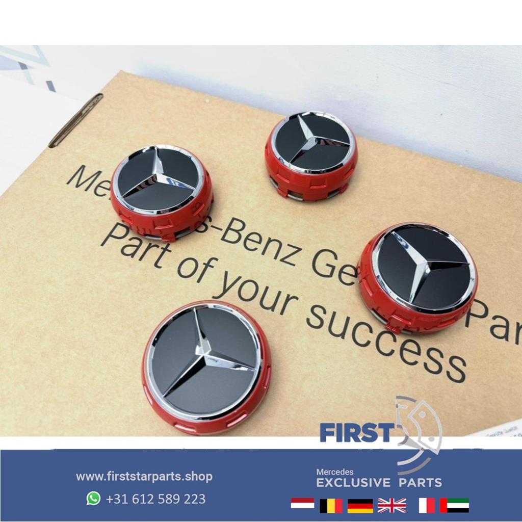 Mercedes AMG Naafkappen set W176 W246 W204 W205 W117 W212 W2, Auto-onderdelen, Gebruikt, -, -, Ophalen of Verzenden