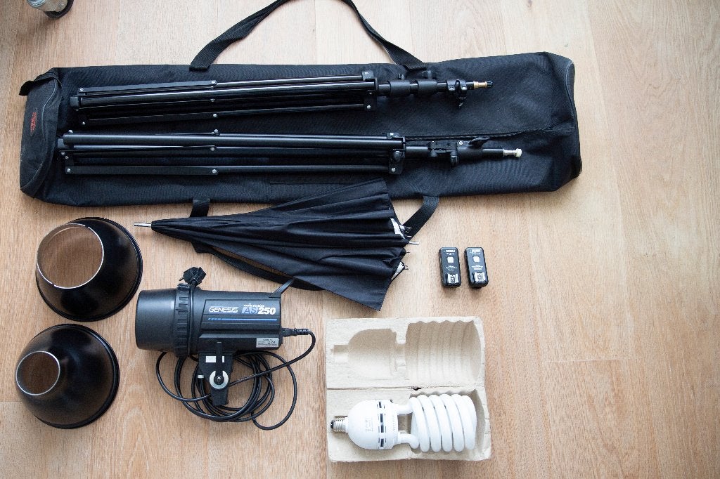 foto apparatuur, Audio, Tv en Foto, Overige merken, Belichting, Ophalen, Zo goed als nieuw