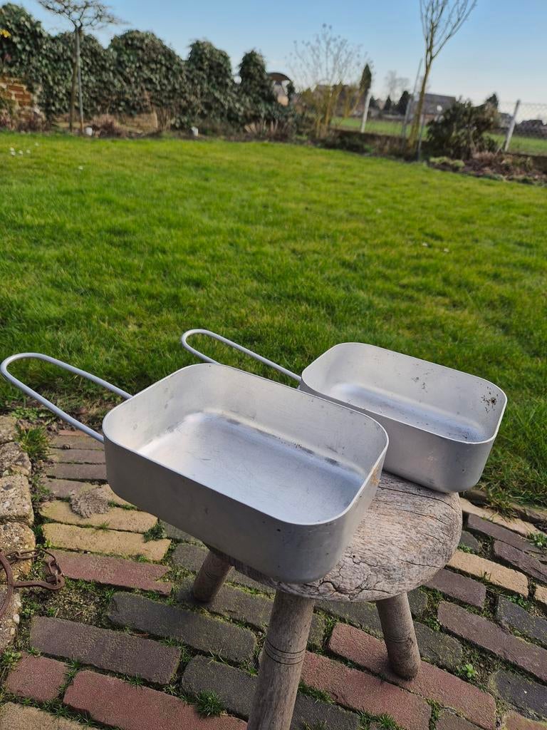 Militaire Gamellen / Mess Tins - Aluminium, Verzamelen, Ophalen of Verzenden, Overige soorten, Overige gebieden, Overige typen