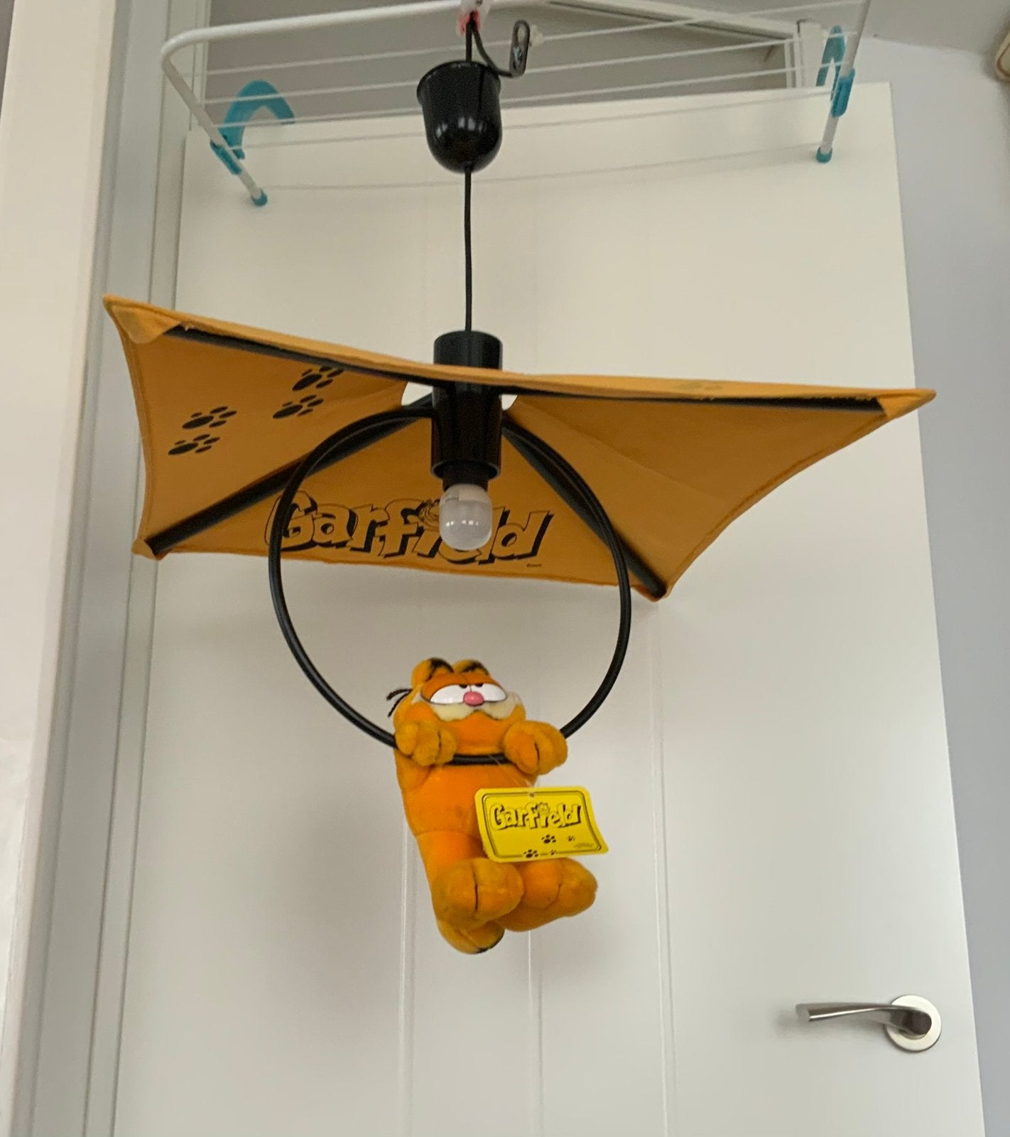 Hanglamp Garfield, Ophalen, Geel, Nieuw, Ophangbaar