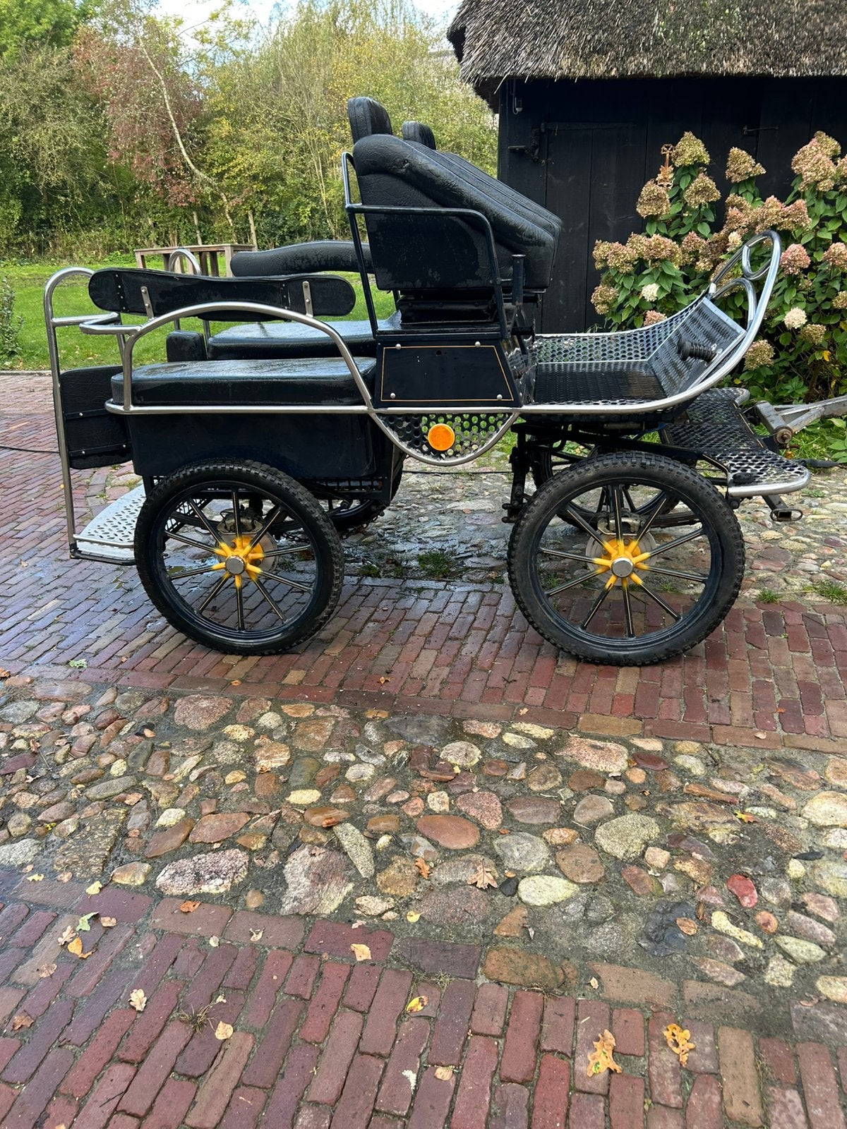 Van Boven menwagen / doorloopwagen, Dieren en Toebehoren, Gebruikt, Marathonwagen, Paard of Pony