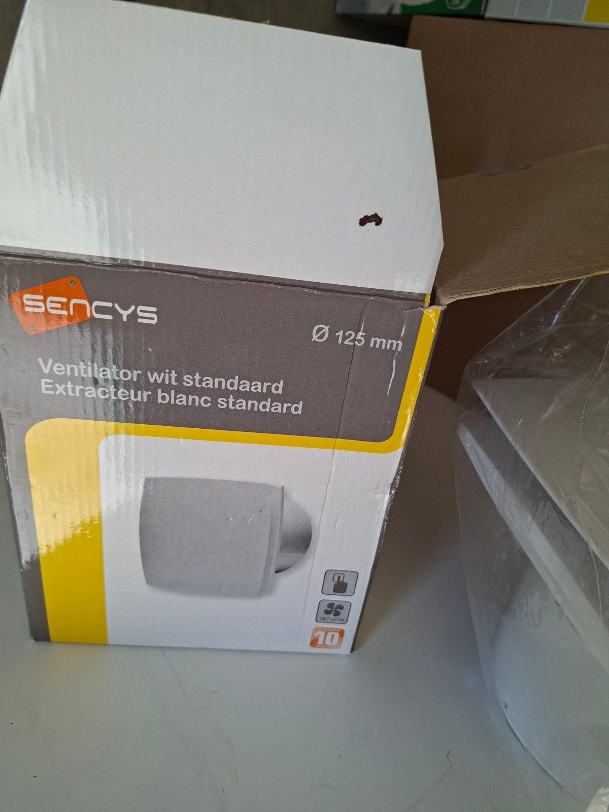 sencys nieuwe ventilater, Ophalen, Nieuw