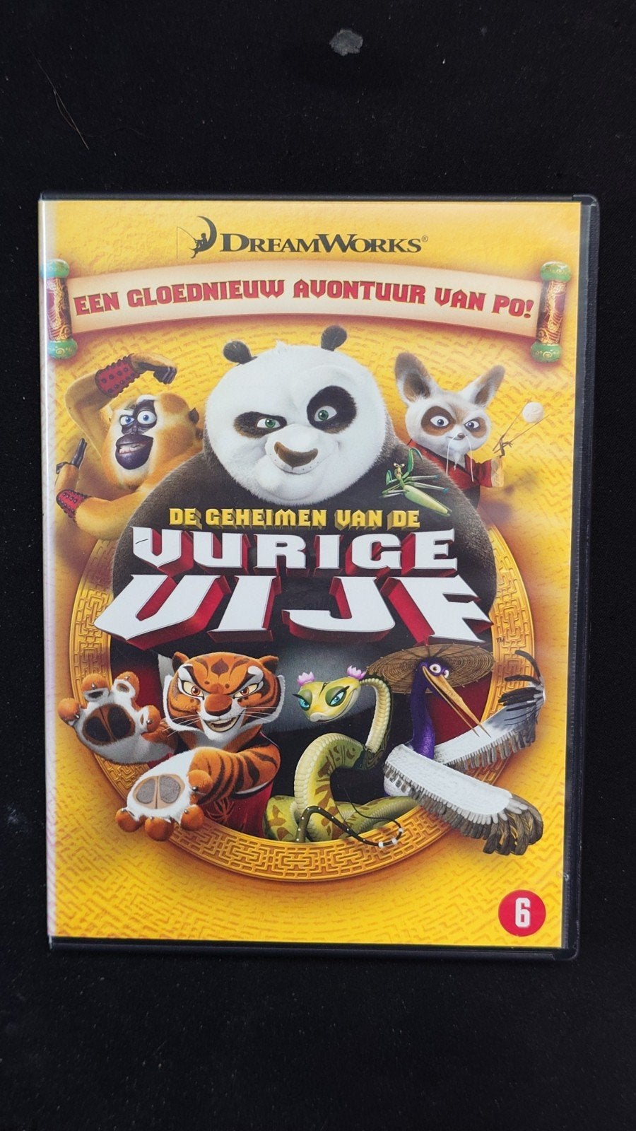 Kung Fu Panda: De Geheimen van de Vurige Vijf DVD, Gebruikt, Animatie, Nederlands, Ophalen of Verzenden