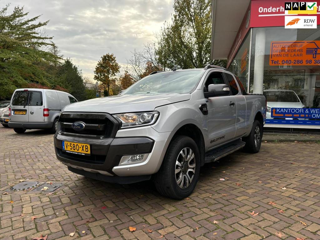 Ford Ranger 3.2 TDCi Wildtrak Supercab, Auto's, Automaat, Gebruikt, Euro 6, Bedrijf