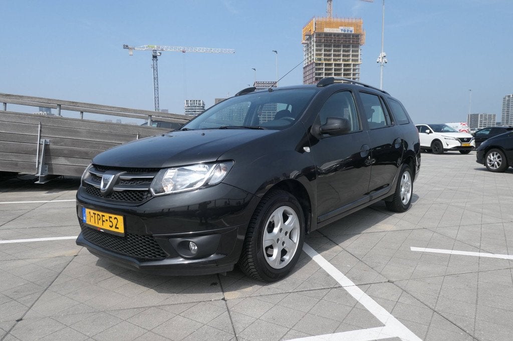 Dacia Logan MCV 0.9 TCe Prestige Apk/Airco/Cruise/Nap/Boekje, Voorwielaandrijving, 40 €/maand, Zwart, Bedrijf
