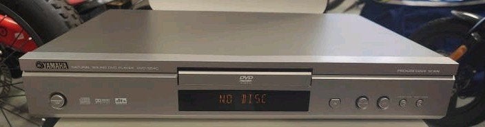 Yamaha DVD-S540 DVD/CD-speler – zilver, Gebruikt, Ophalen of Verzenden, Nb, Overige merken