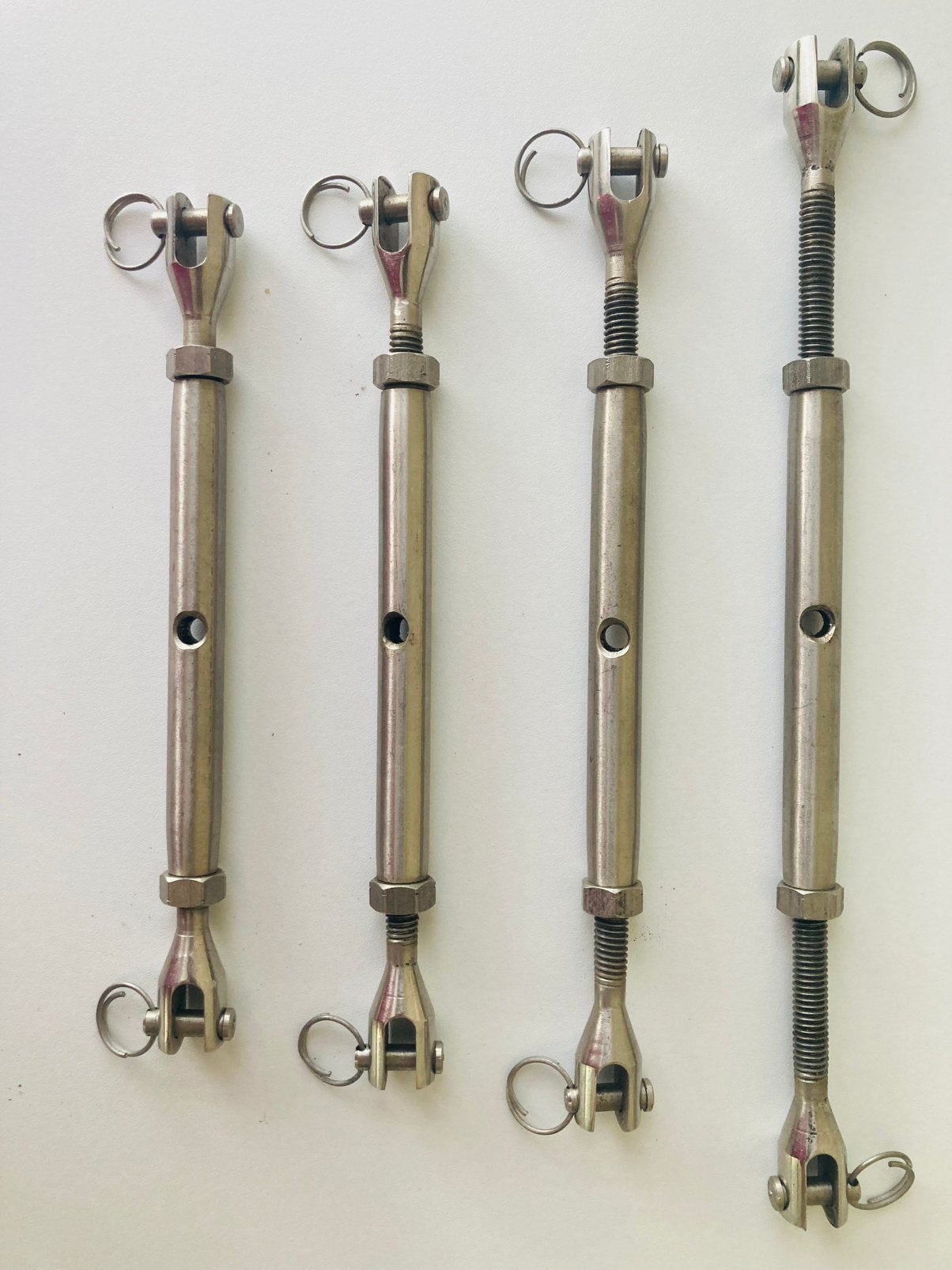 11 x Wantspanner voor boot gaffel/gaffel RVS M8 Nw vork 7 mm, Watersport en Boten, Bootonderdelen, Ophalen of Verzenden, Nieuw