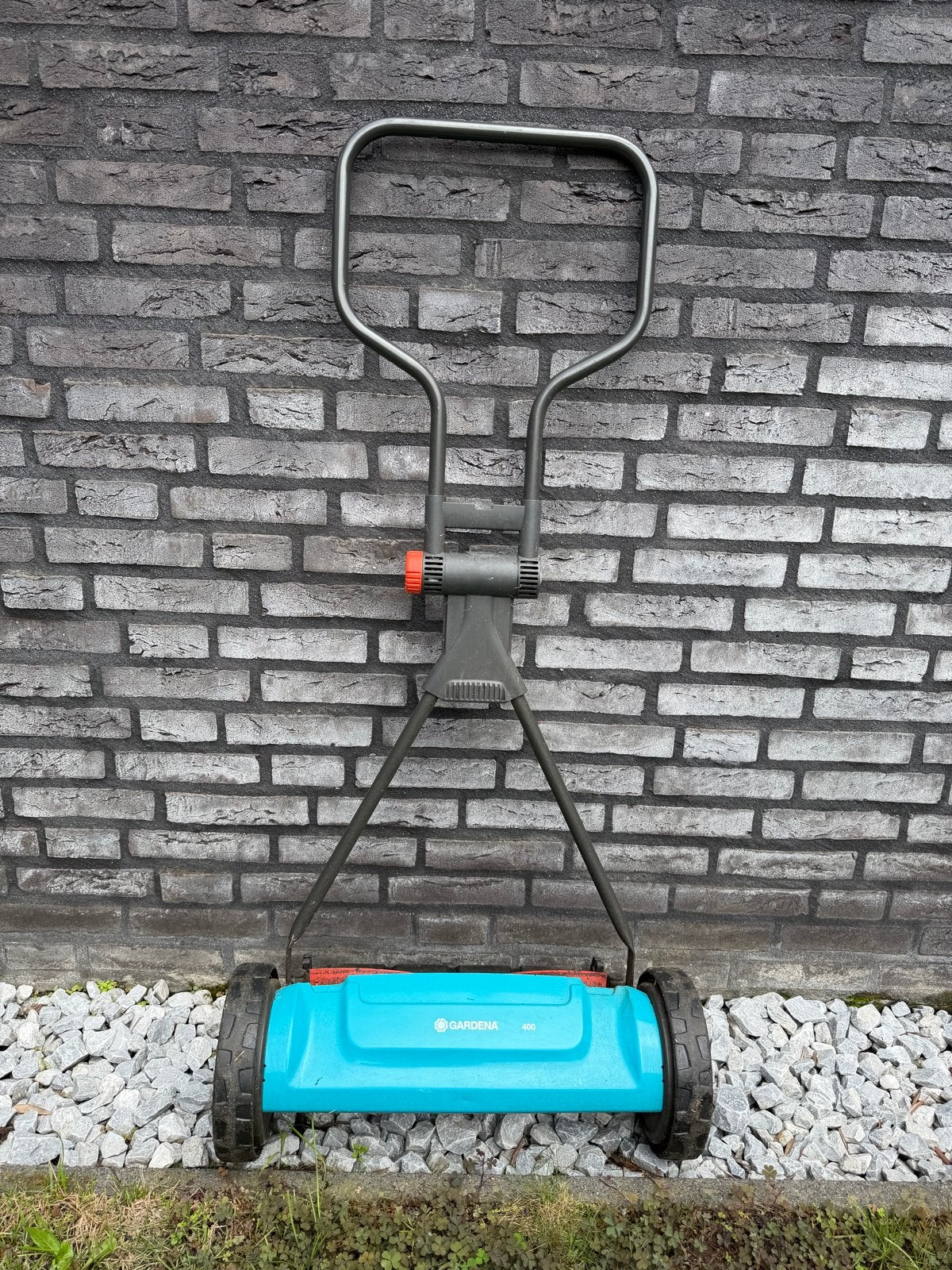 Gardena 400 handgrasmaaier met opvangzak, Ophalen, Gebruikt, Handgrasmaaier, Opvangzak