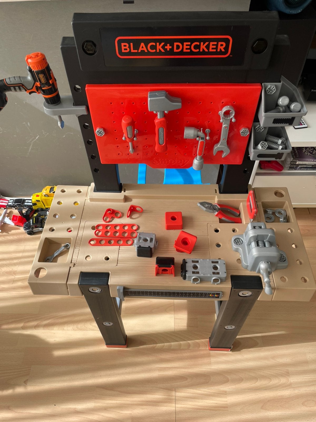 Black+Decker werkbank voor kinderen, Ophalen, Gebruikt