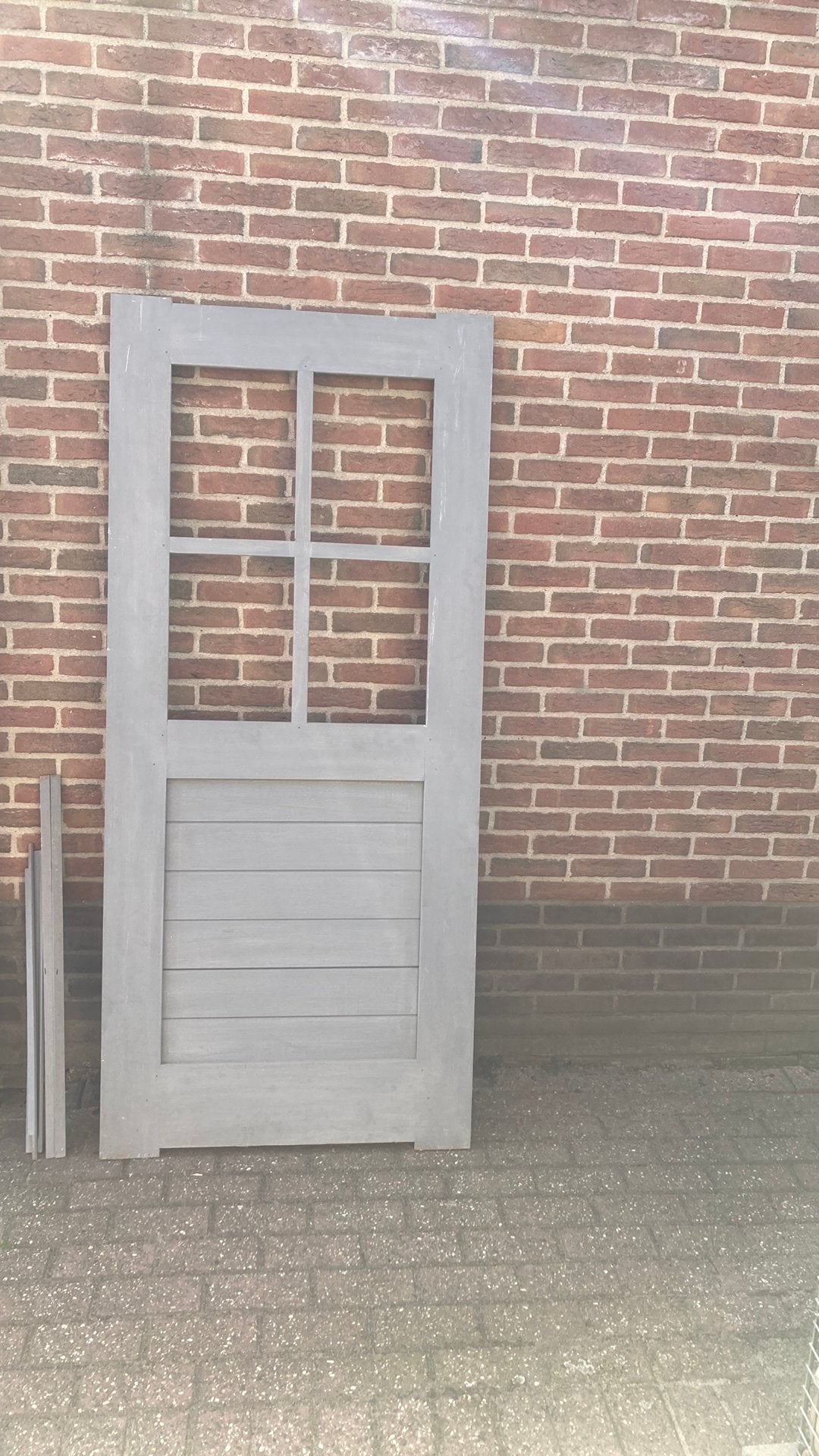 Massief hardhouten deur, Ophalen, 80 tot 100 cm, Minder dan 200 cm, Nieuw