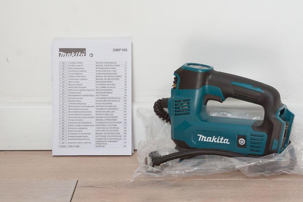 Makita DMP180Z 18v accu luchtpomp body, Info@makita.nl, Makita, Nieuw, Minder dan 200 liter/min