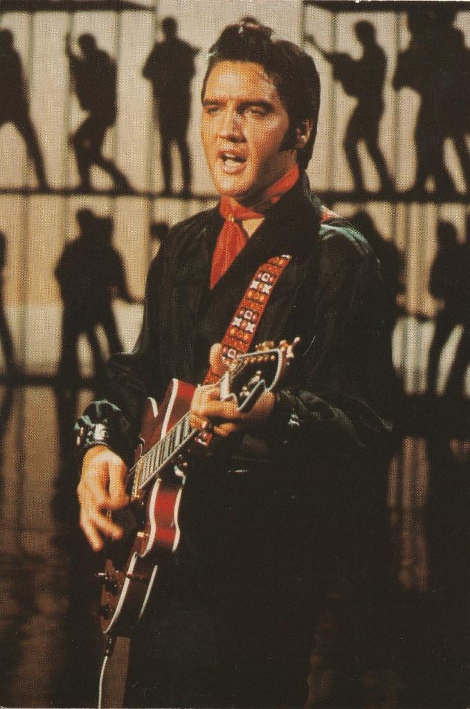 Kaart Elvis Presley (1), Verzenden, 1980 tot heden, Ongelopen, Sterren en Beroemdheden