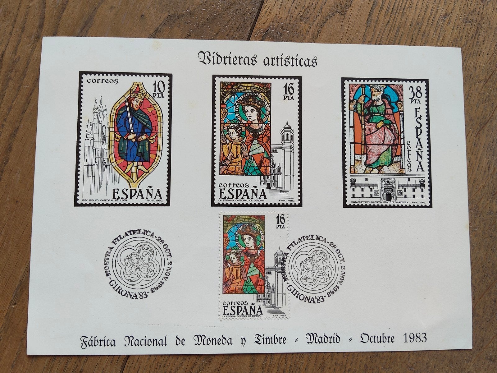 Spanish first day envelope, Ophalen of Verzenden, Beschreven, Europa
