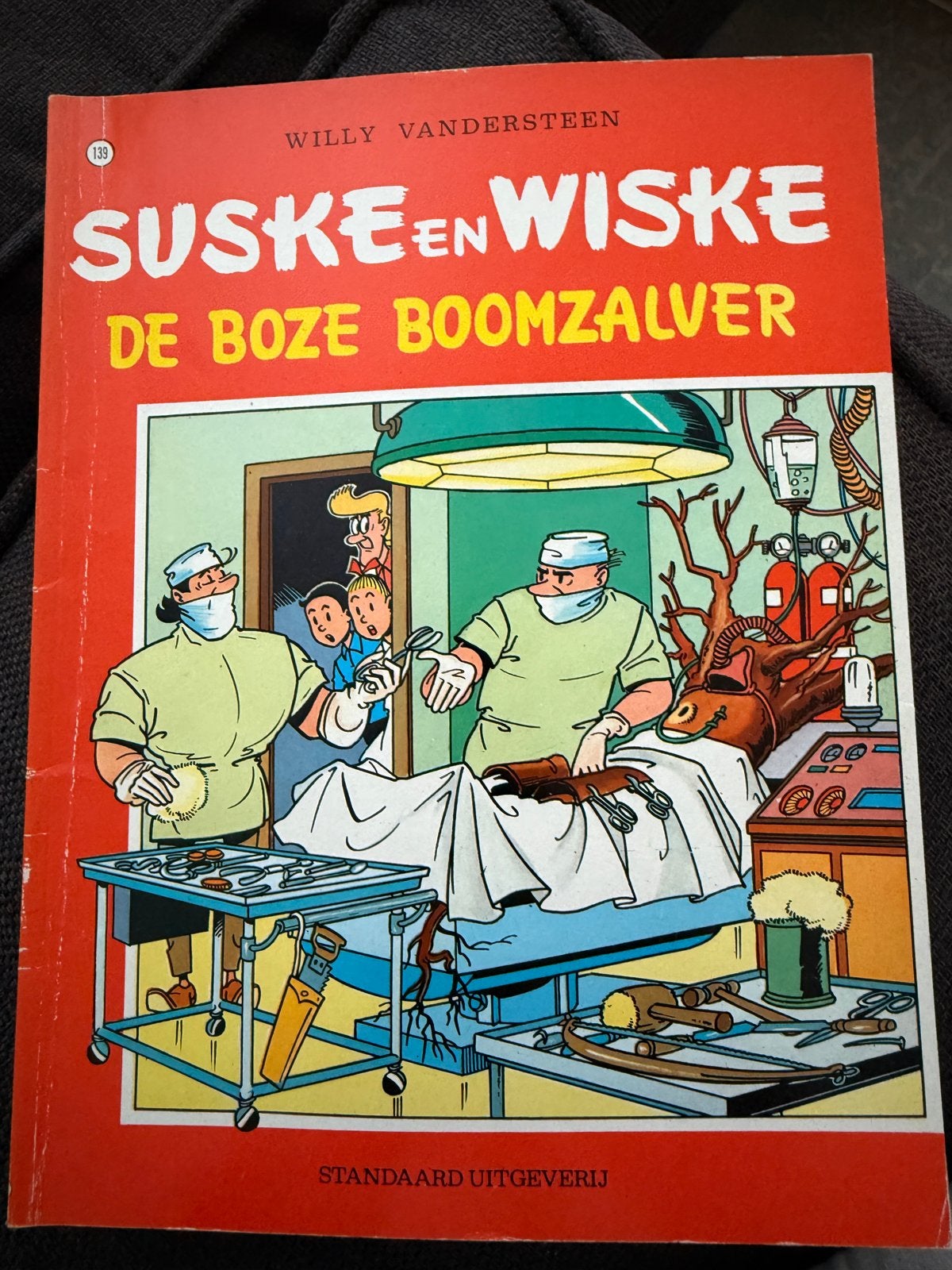 Suske en Wiske: De Boze Boomzalver (nr. 133), Eén stripboek, Ophalen of Verzenden, Gelezen