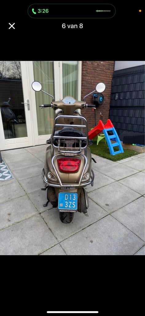 Vespa LX Snor Scooter met Schade - Ideaal voor Onderdelen, Ophalen of Verzenden, Gebruikt, Benzine, Vespa